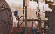 batteria caldaie per sbiancamento prodotti alimentari